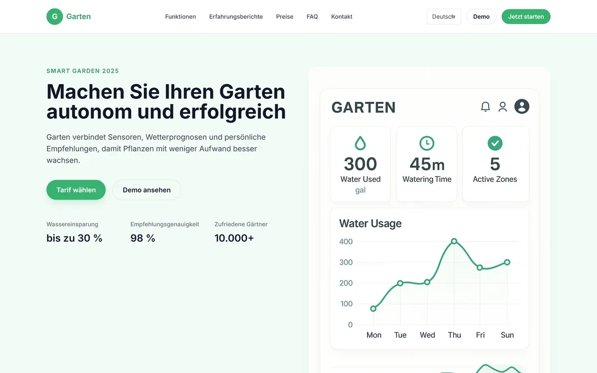 Gartenbau 01 — Landscaping preview