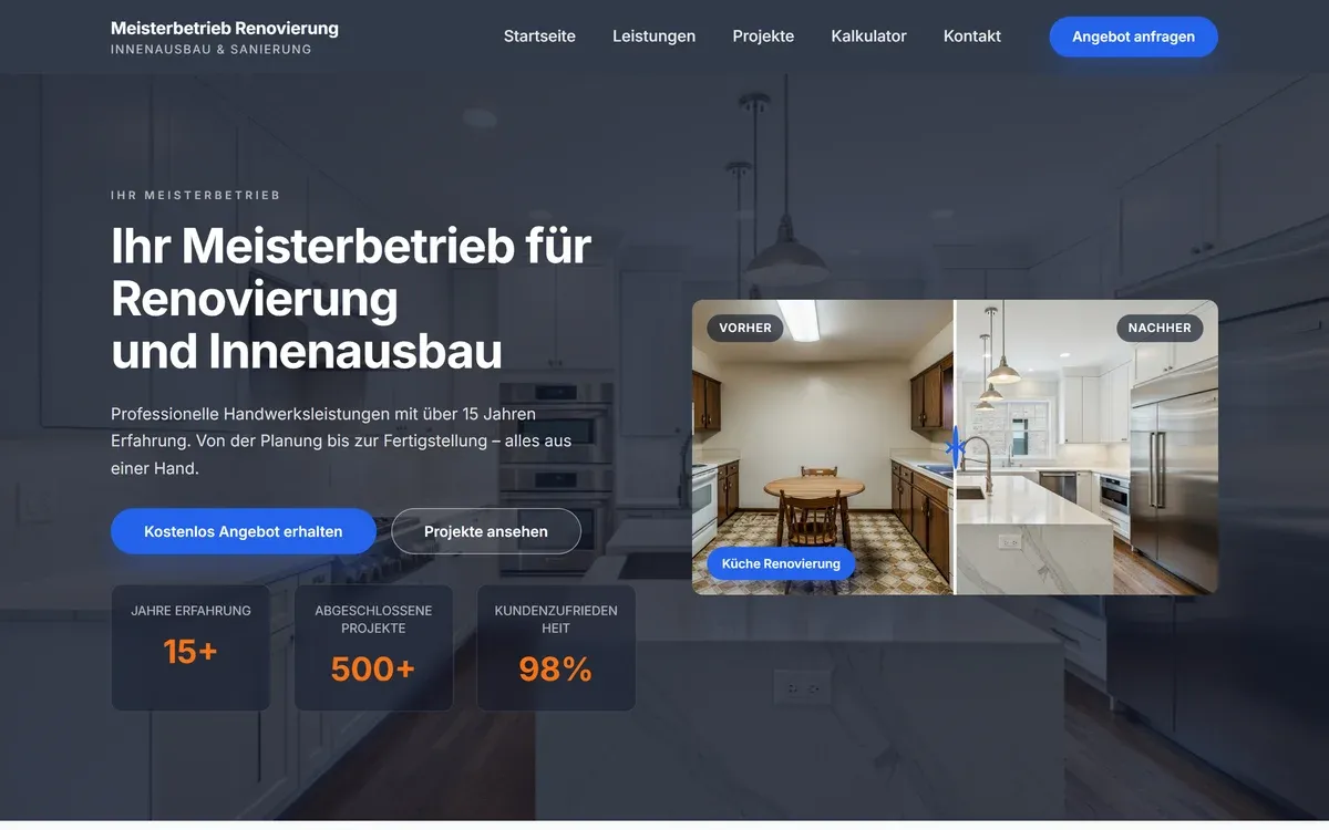 Handwerker 01 — Innenausbau preview