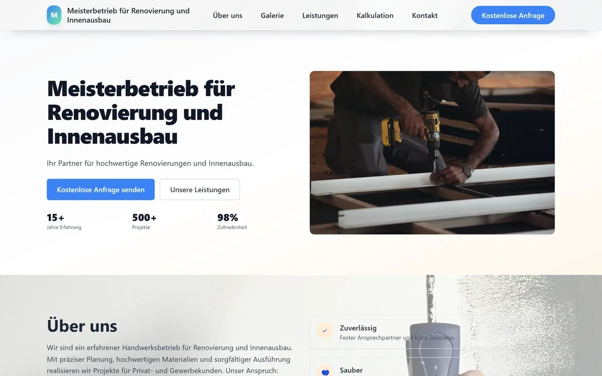 Handwerker 02 — Renovierung preview